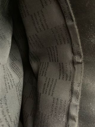 Bandolera Montblanc Negra