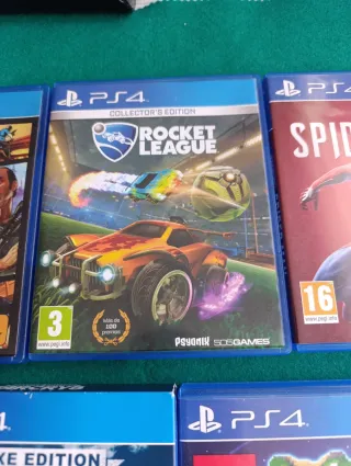 5 juegos ps4 en perfecto estado
