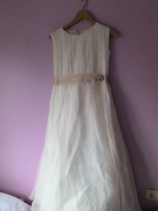 Vestido de comunión/fiesta blanco