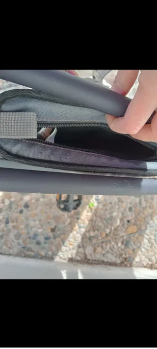 Bicicleta Urbana Btwin Negra Usada una vez.