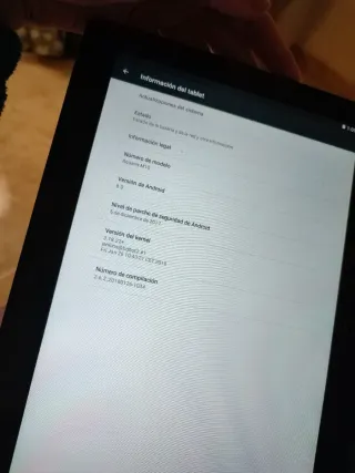 OFERTA Tablet Negra Aquaris M10