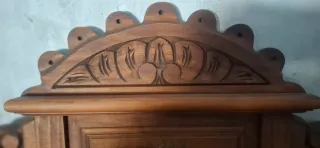 Cabecero huertano pino torneado