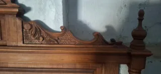 Cabecero huertano pino torneado