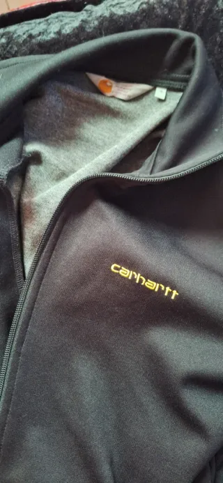Chaqueta Carhartt Negra y Gris Retro