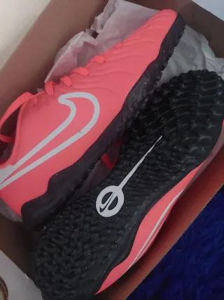 Botas de fútbol rosas Talla 41
