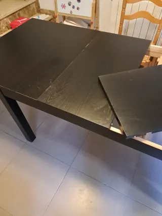 Mesa de comedor negra Ikea