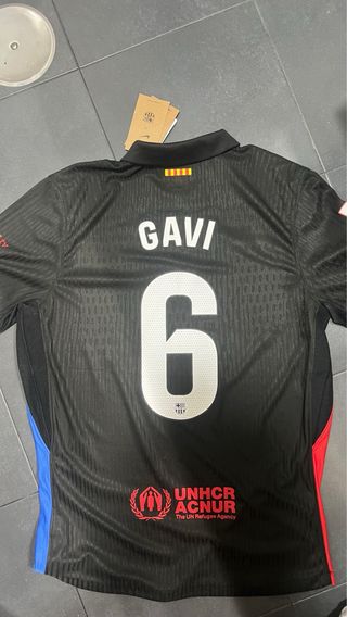 Camiseta FC Barcelona Nike Negra Talla M