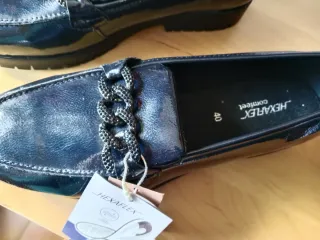 Manoletinas Hexaflex Azul Marino Talla 40