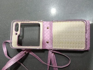 Funda Cartera  Samsung Z Flip Rosa