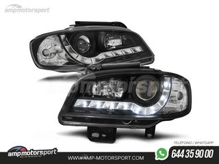 FAROS DELANTEROS LUZ DIURNA LED PARA SEAT IBIZA / CORDOBA 6K2