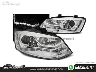 FAROS DELANTEROS LUZ DIURNA LED PARA VOLKSWAGEN POLO 6R