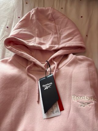 Sudadera Reebok Rosa Talla S