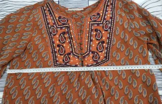 Camisa Blusa de gasa primavera Talla M-L NUEVO