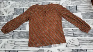 Camisa Blusa de gasa primavera Talla M-L NUEVO