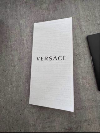 Occhiali da sole Versace oro e marrone