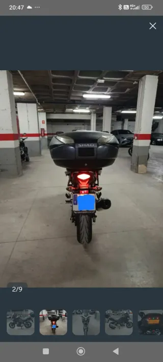 Honda CB 500 Negra/Gris