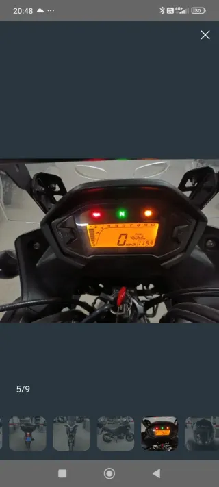 Honda CB 500 Negra/Gris