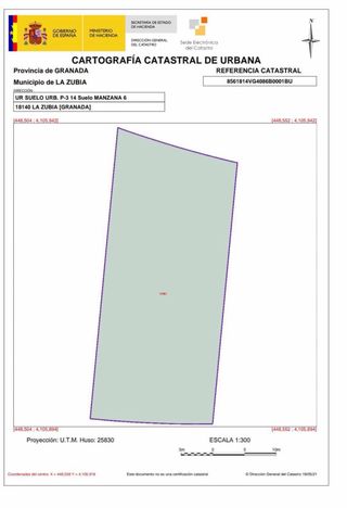 Terreno urbano 851 metros en La Zubia
