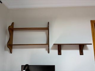 2 Estanterías Madera Vintage