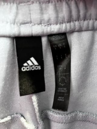 Pantalón Adidas Talla S Gris
