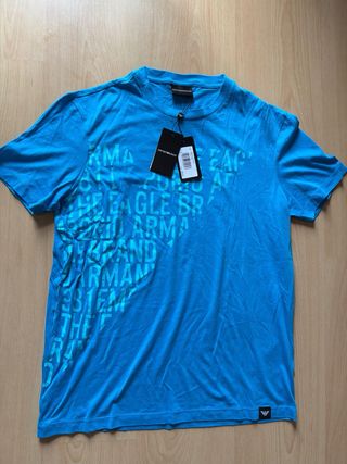 Camiseta Emporio Armani Azul