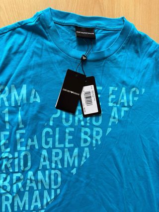 Camiseta Emporio Armani Azul
