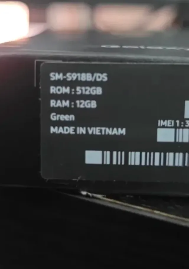 Samsung S23 Ultra 512GB Verde