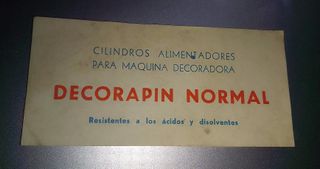 Rodillo de pintura antiguo Decorapin