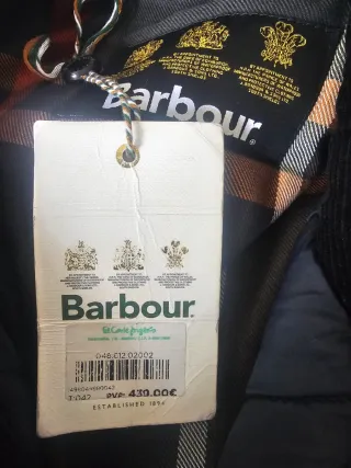 Chaqueta Barbour Azul Marino Talla M