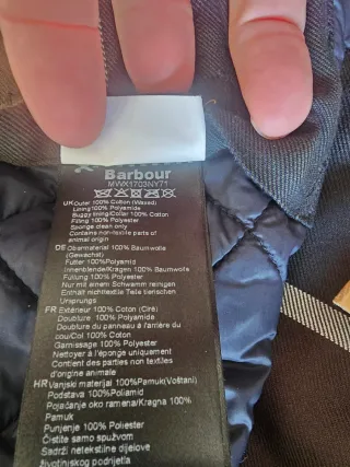 Chaqueta Barbour Azul Marino Talla M