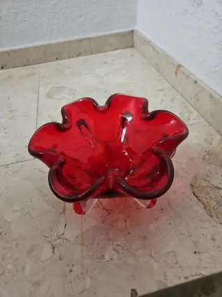 Cuenco Murano Rojo