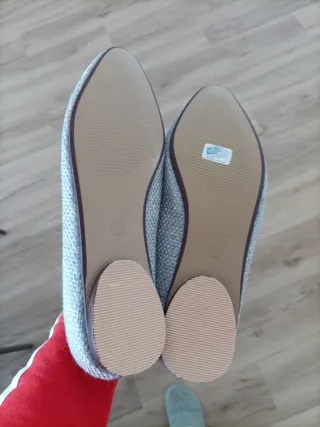 Bailarinas Sfera plateadas sin estrenar T.37.5