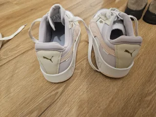 Sneakers Puma donna bianche e beige