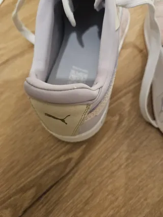 Sneakers Puma donna bianche e beige