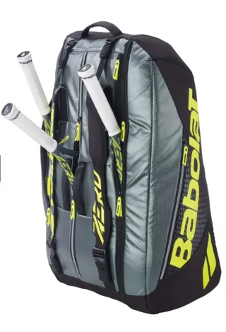 Raquetero Babolat Negro y Amarillo