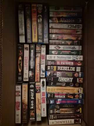 Lote Películas VHS Variadas