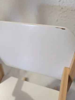 Trona de madera para muñecas