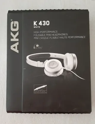 Auriculares AKG K430 Blancos Plegables