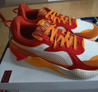 Deportivas Puma RS-X Naranja y Rojo