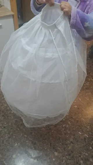 Cancán de tul con 3 aros