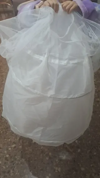 Cancán de tul con 3 aros