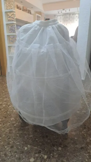 Cancán de tul con 3 aros