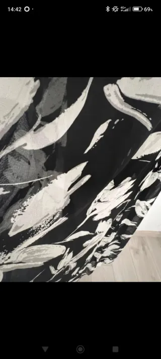 Vestido largo flores invitada