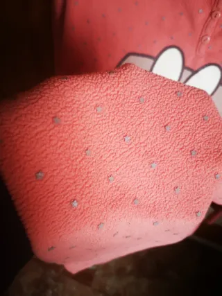 Camisola polar Miffy con Luna entre rosa y salmón