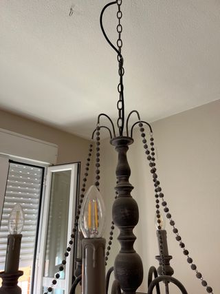 Lámpara de techo estilo clásico con toque vintage