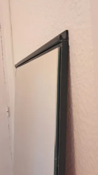 Espejo de pie madera y cristal