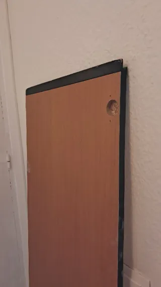 Espejo de pie madera y cristal