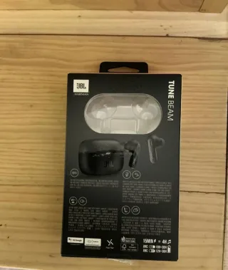 Auriculares JBL Tune Beam Negro