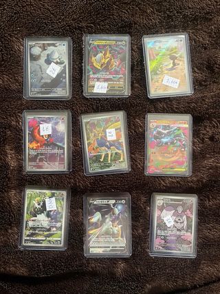 Cartas Pokémon Varias Originales
