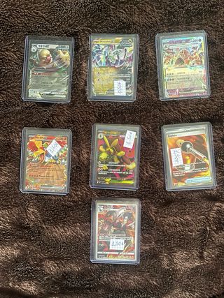 Cartas Pokémon Varias Originales